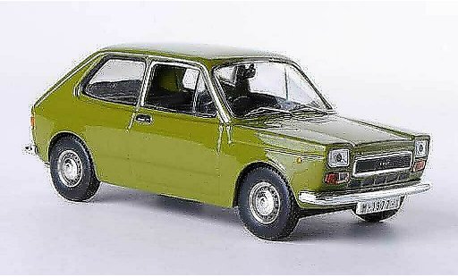 Seat 127 Base 1/43 IXO gr&Atilde;&frac14;n 1974 modellautos