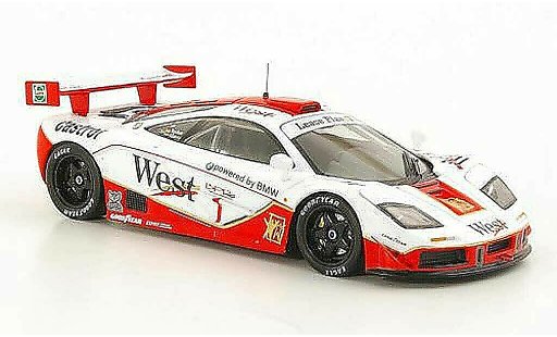 McLaren F1 GTR GTR 1/43 IXO No.1 West - Castrol T.Bscher / P.Kox 4h Spa 1996 modellautos