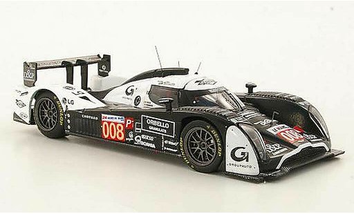 Aston Martin LMP1 lola 1/43 IXO No.008 P.Ragues / V.Ickx / F.Mailleux 24h Le Mans 2010 modellautos