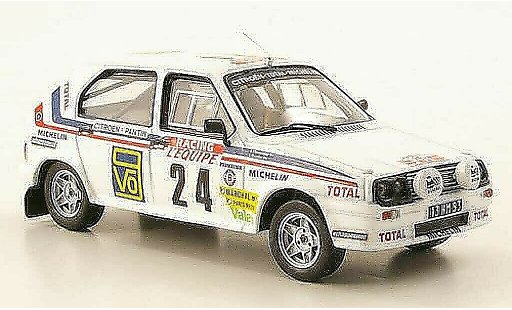 Citroen Visa Chrono 1/43 IXO No.24 Tour de Corse 1983 modellautos