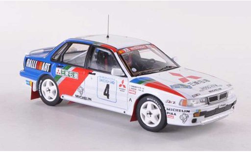 Mitsubishi Galant VR4 1/43 IXO No.4 Ralliart Rally Schweden 1991 Eriksson/Parmander modellautos