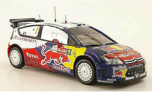 Citroen C4 WRC 2010 1/43 IXO No.1 Red Bull Rally Mexiko modellautos