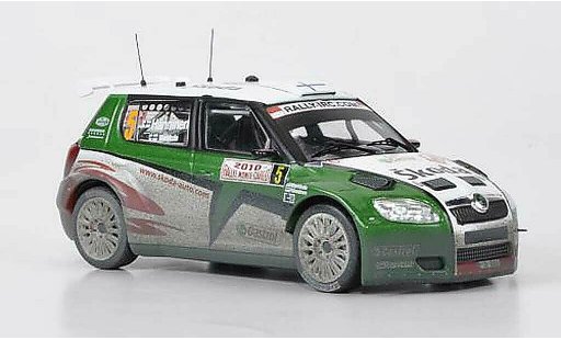 Skoda Fabia S2000 1/43 IXO No.5 Hanninen/Markkula Rally Monte Carlo 2010 modellautos