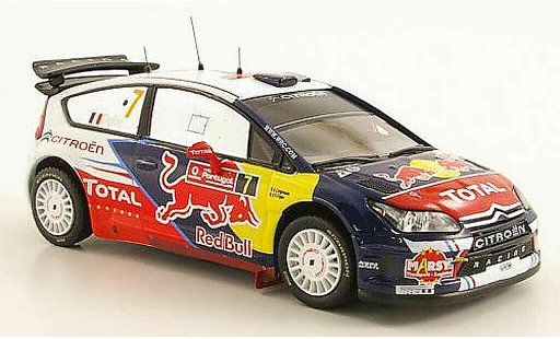 Citroen C4 WRC 2010 1/43 IXO No.7 Total / Red Bull Rally Portugal modellautos