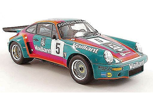 Porsche 911 RSR 1/18 Spark 3.0 No.5 Vaillant B.Wollek DRM 1975 modellautos
