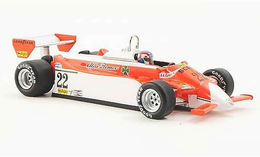 Alfa Romeo 179 179 1/43 Spark 1980 No.22 Marlboro P.Depailler GP Monaco 1980 modellautos