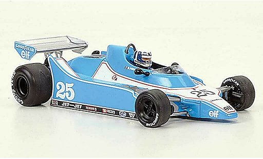 Ligier JS11 Base 1/43 Spark 15 No.25 Gitanes D.Pironi GP Belgien 1980 modellautos