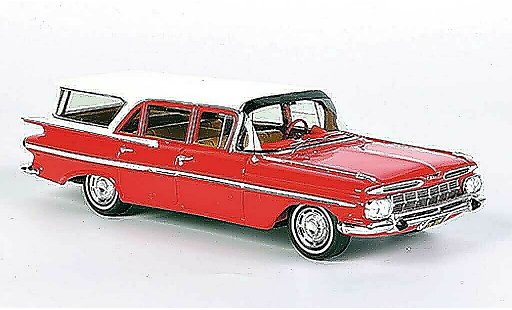Chevrolet Impala Station Wagon 1/43 Spark 1959 rot/weiss 1959 modellautos