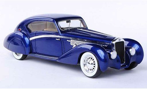 Delage D8-120 Cabriolet 1/43 Spark Letourneur blau 1938 modellautos