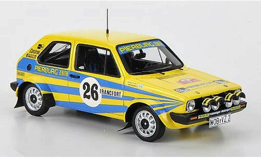 Volkswagen Golf GTI 1/43 Spark No.26 Pierburg P.Eklund/H.Sylvan Rally Monte Carlo 1980 modellautos