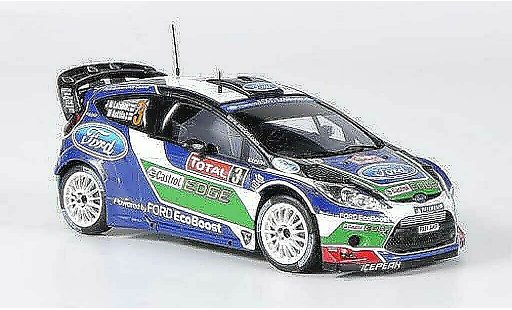 Ford Fiesta WRC 1/43 Spark No.3 Castrol Rally Monte Carlo 2012 modellautos
