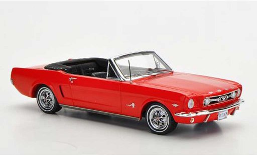 Ford Mustang Convertible 1/43 Spark Cabrio rot modellautos