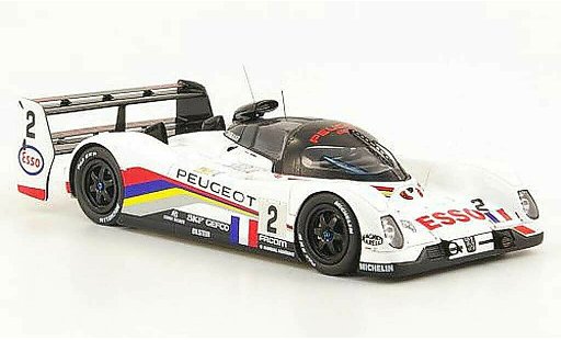 Peugeot 905 1993 1/43 Spark EV1 Ter No.2 Esso 24h Le Mans modellautos
