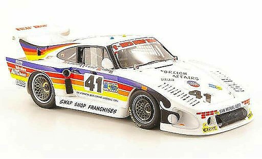 Porsche 935 1981 1/43 Spark K3 No.41 T-Bird Swap Shop 24h Le Mans modellautos