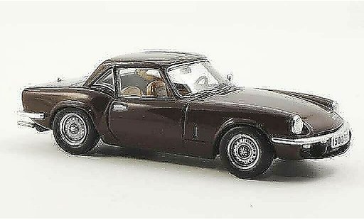 Triumph Spitfire Hardtop 1/43 Spark 1500 braun LHD 1975 modellautos