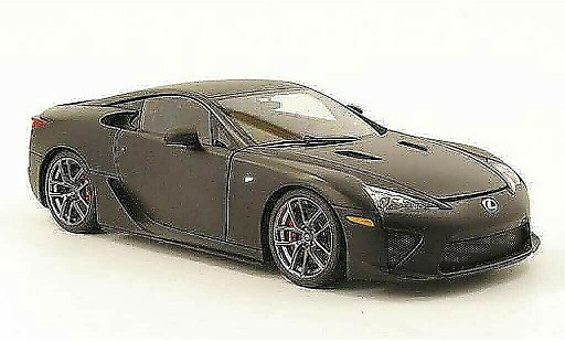 Lexus LFA Base 1/18 Autoart noir mat 2010 modellautos