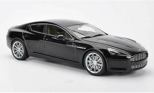 Aston Martin Rapide berline 1/18 Autoart schwarz LHD 2010 modellautos