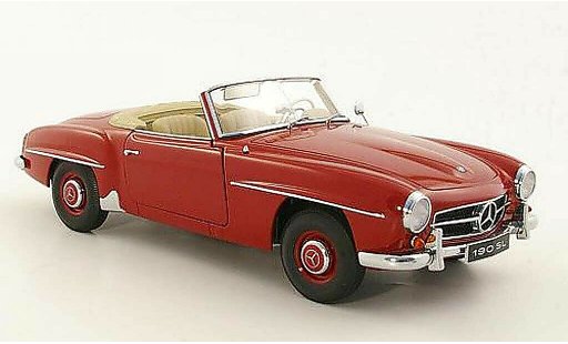 Mercedes 190 Base 1/18 Autoart (W121 B II) rot modellautos