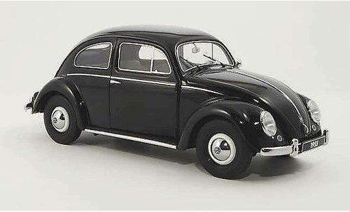 Volkswagen Kafer Base 1/18 Autoart schwarz 1955 modellautos