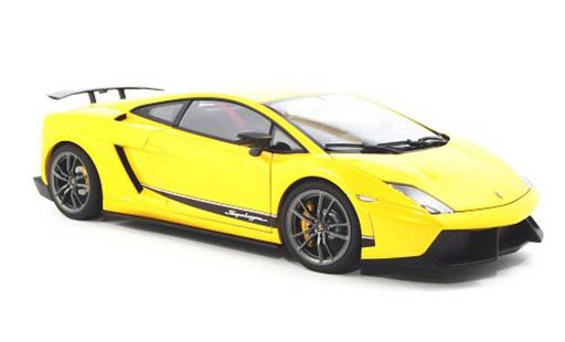 Lamborghini Gallardo Superleggera 1/18 Autoart LP570-4 gelb 2010 modellautos