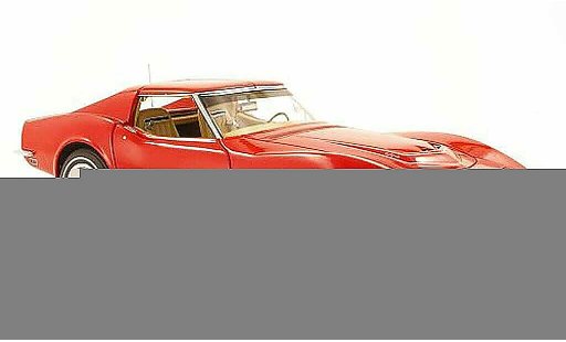 Chevrolet Corvette Coupe 1/18 Autoart C3 rot 1970 modellautos