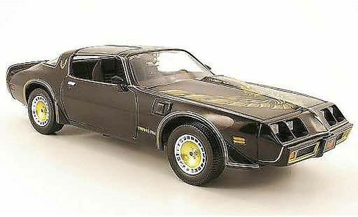 Pontiac Trans Am 1980 1/18 Greenlight noir/or smokey and the bandit ii modellautos