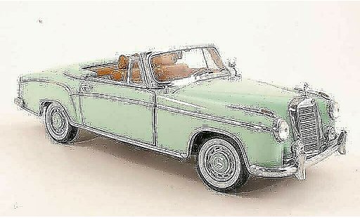 Mercedes 220 Cabriolet 1/18 Sun Star SE Cabrio (W128) mint 1958 modellautos
