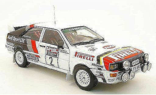 Audi Quattro rallye 1/18 Sun Star no.2 audi sport uk schottland 1982 h.mikkola / a.hertz modellautos