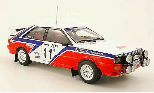 Audi Quattro rallye 1/18 Sun Star No.11 R6 Monte Carlo 1982 M.Cinotto/E.Radaelli modellautos