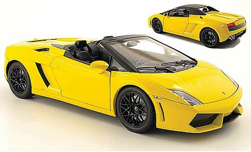Lamborghini Gallardo LP560-4 LP560-4 1/18 Norev Spyder gelb 2009 modellautos