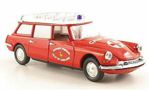 Citroen ID 19 ambulance 1/43 Rio Kombi Feuerwehrambulanz - Ville de Cavalaire 1962 modellautos