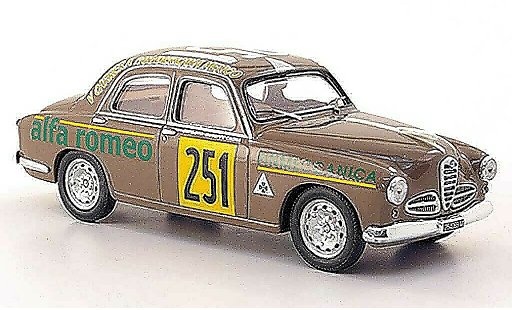 Alfa Romeo 1900 berlina 1/43 M4 No.251 Sanesi/Cania Carrera Panamericana 1954 modellautos