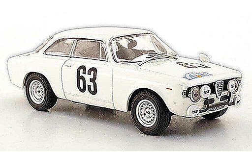 Alfa Romeo Giulia sprint gta 1/43 M4 1600 No.63 Bianchi/VIC Ciriterium de Cevennes 1965 modellautos