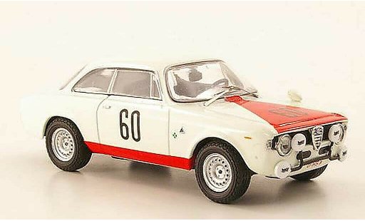 Alfa Romeo Giulia sprint gta 1/43 M4 1600 No.60 H.Schultze Norisring 1966 modellautos