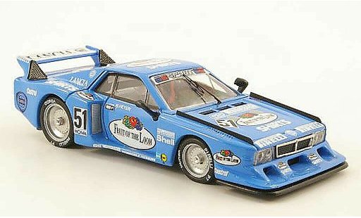 Lancia Beta Monte Carlo 1/43 Best No.51 Fruit of the Loom DRM 1980 modellautos