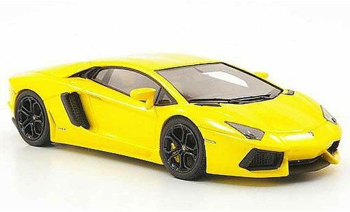 Lamborghini Aventador LP700-4 1/43 Look Smart gelb 2011 modellautos