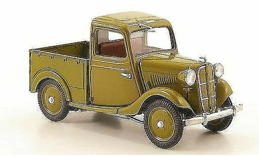 Datsun 17 pickup 1/43 Ebbro Truck olivgr&Atilde;&frac14;n 1937 modellautos