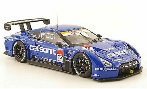 Nissan Skyline R35 1/43 Ebbro GT-R No.12 Calsonic Super GT500 Fuji 2010 modellautos