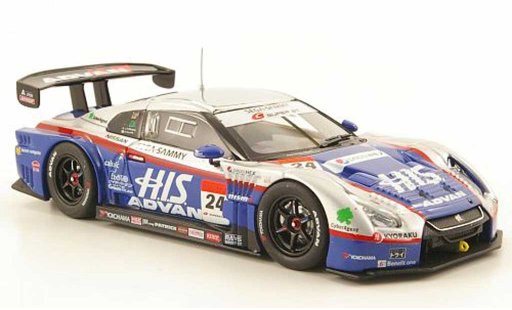 Nissan Skyline R35 1/43 Ebbro GT-R No.24 Advan Super GT500 Fuji 2010 modellautos