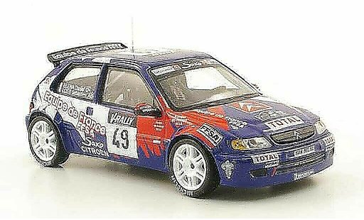 Citroen Saxo Kit Car 1999 1/43 Hachette No.49 Total Tour de Corse modellautos