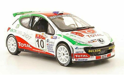 Peugeot 207 S2000 1/43 Hachette No.10 Total Rally Istanbul 2007 modellautos