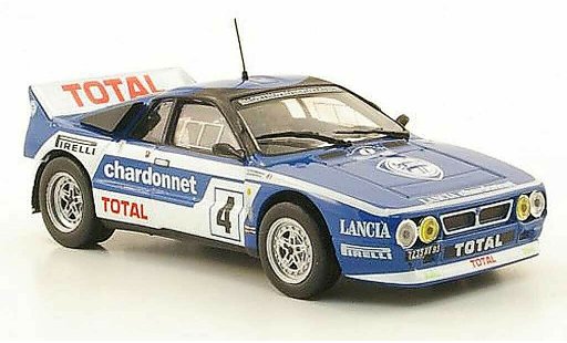 Lancia 037 Rally 1/43 Hachette No.4 Total du Var 1984 modellautos