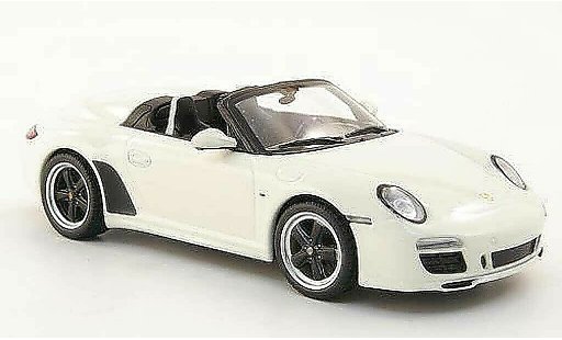 Porsche 911 S 1/43 Minichamps Speedster weiss 2011 modellautos