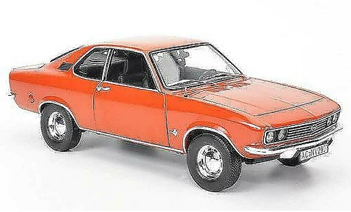 Opel Manta A 1/18 Norev rot orange 1971 modellautos