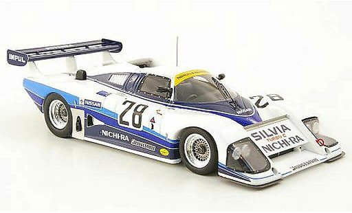 Nissan Silvia S110 1/43 Ebbro Turbo C No.28 Nichi-Ra WEC Japan 1985 modellautos