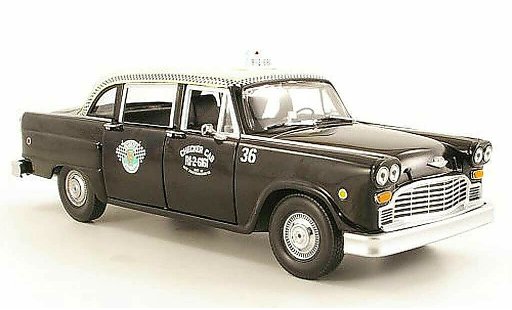 Checker Taxi taxi 1/18 Sun Star A11 Dallas (US) 1963 modellautos