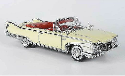 Plymouth Fury Convertible 1/18 Sun Star Cabrio gelb 1960 modellautos