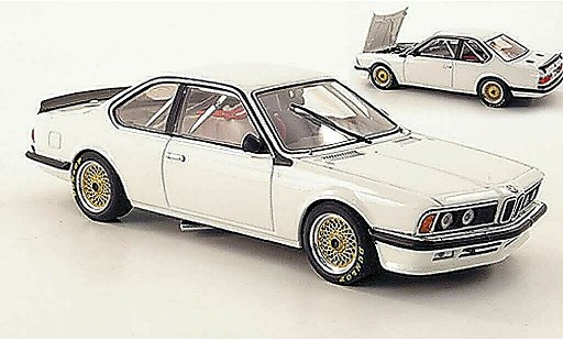 Bmw 635 CSi 1/43 Autoart Plain Body Version weiss modellautos