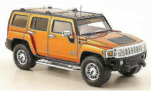 Hummer H3 Base 1/43 Luxury Collectibles orange 2006 modellautos