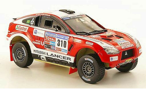 Mitsubishi Lancer Base 1/43 Vitesse Racing No.310 Rally Dakar 2011 modellautos